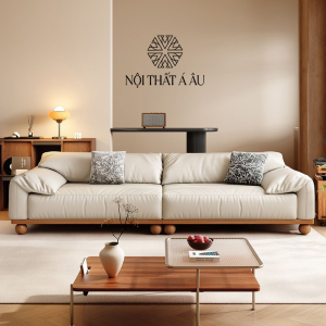 Sofa Băng Bệ Gỗ Japandi S310