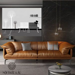 Sofa Băng Da Bò Italia S307